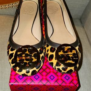 Tory Burch Leapord Flats
